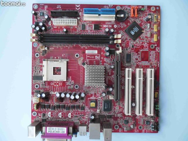 Placa de baza msi ms- 7060 socket 478 - defecta