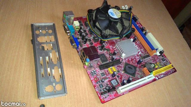 Placa de baza socket 775, procesor si cooler bonus