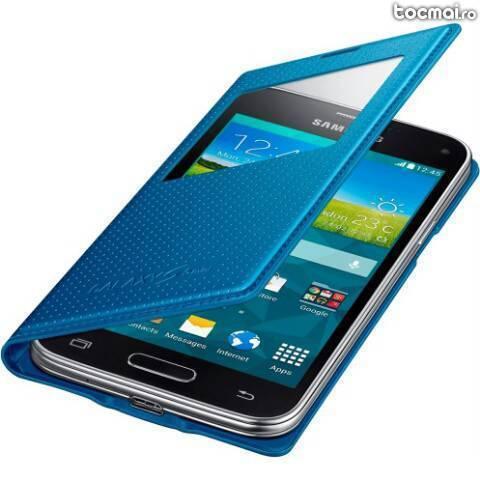 Samsung flip cover s- view blue electric