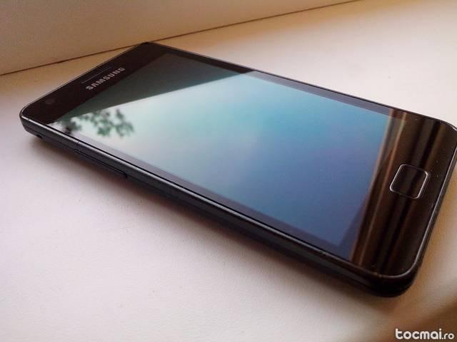 Samsung Galaxy i9100 S2 Black , impecabil , La cutie