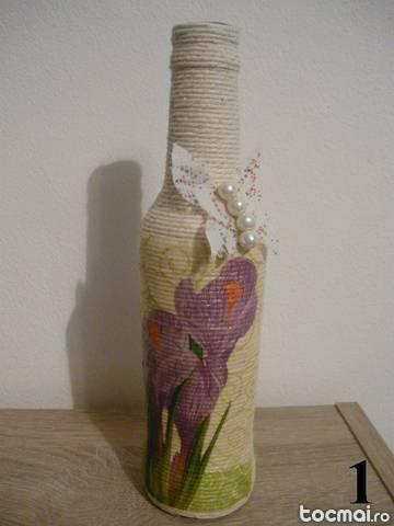 Vaze, sticle handmade