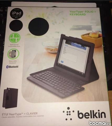 Tastatura bluetooth si husa Belkin - IPad