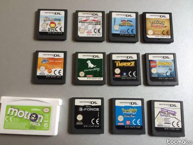 12 jocuri nintendo DS Lite , DS XL , DSi toate la pachet