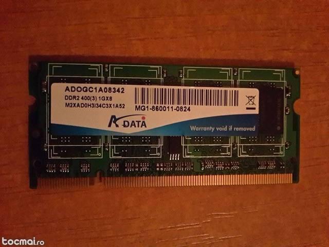 A data adogc1a08342 , ram 1gb drr2- 400 sodimm 200- pin