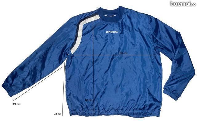 Bluza jacheta sport fotbal diadora usoara (l) cod- 169187