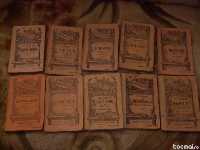 colectia bliblioteca pt toti: carti vechi