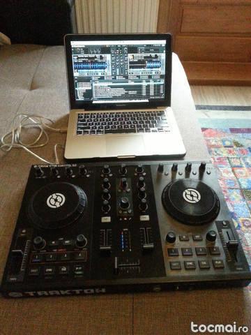 Consola dj Traktor S2+ geanta+ stander laptop !