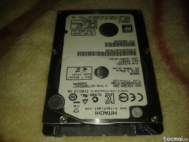 HDD laptop SATA2 Hitachi de 500GB