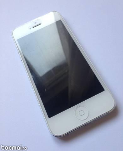 iPhone 5, Neverlocked, 16GB, alb, ca nou