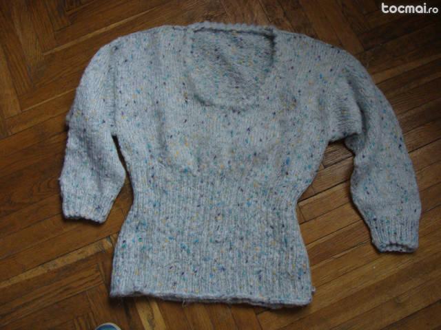 pulover de lana, marimea 42