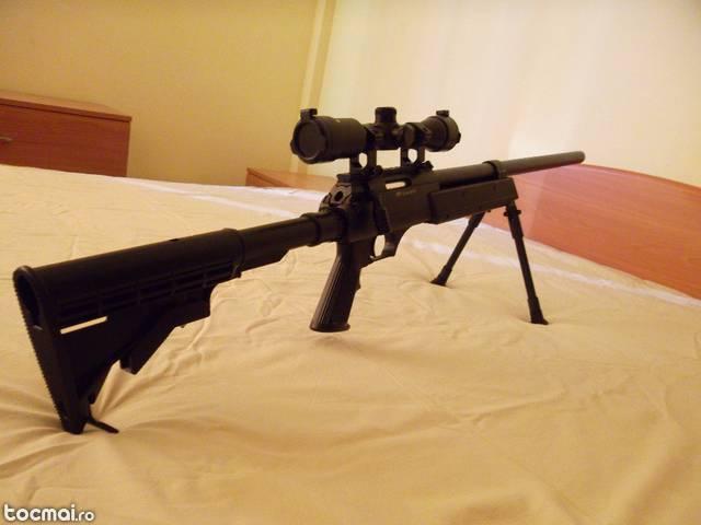 Pusca airsoft, Sniper MB- 06 cu bipod.