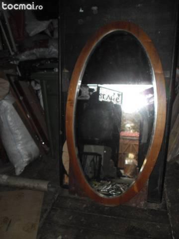 oglinda ovala cristal cu rama