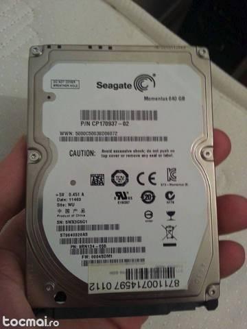 Hard Disk Seagate 640 GB Sata 7200 RPM 16MB Cache 2. 5