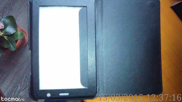 Husa piele ecologica tableta. 7- 8 inch.