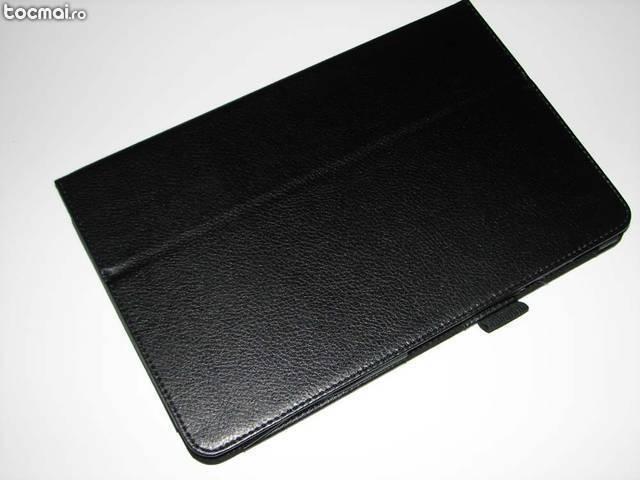 Husa tableta LG G Pad, V700, neagra, piele ecologica