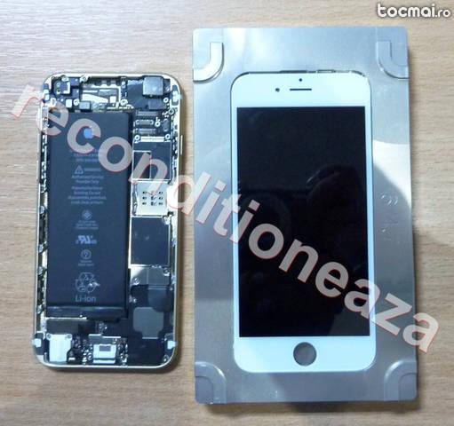 Inlocuire Sticla IPhone 6 alb negru Schimb Sticla IPhone 6