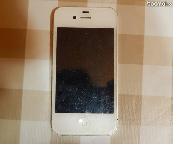 Iphone 4 16gb alb decodat urgent!!