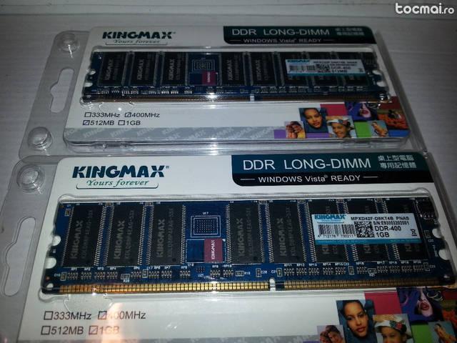 Memorii Kingmax DDR 1G/ 512Mb PC3200 400MHz