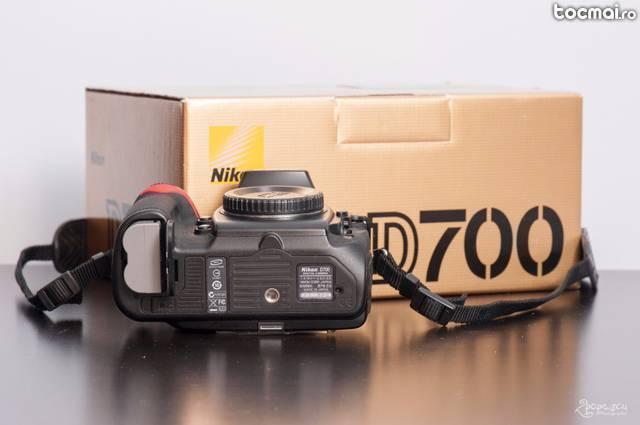 Nikon d700 + baterie rezerva si sandisk cf 16 gb