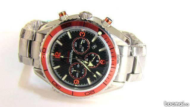 Omega seamaster planet ocean chrono orange - replica 1: 1