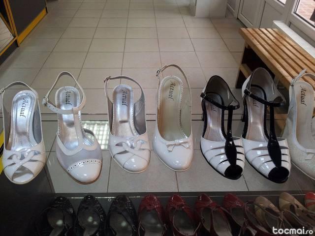 pantofi de mireasa din piele diverse modele