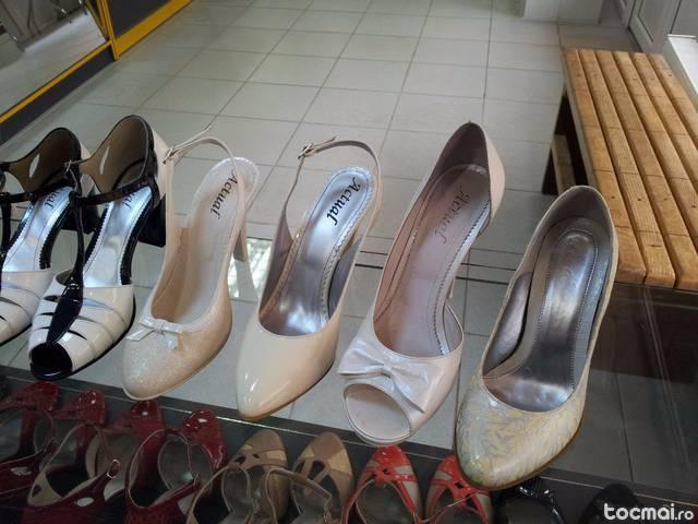 pantofi de mireasa din piele diverse modele