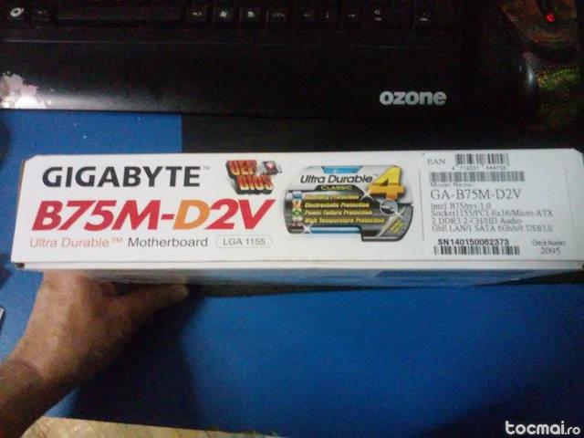 Placa de baza gigabyte b75m- d2v