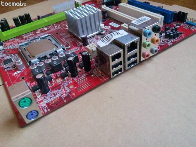 Placa De Baza MSI MS 7366 Ver2. 2, Socket 775, DDR2+Procesor