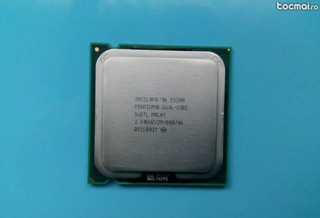 Procesor Dual Core Intel Pentium E5300, 2. 60 GHz, Socket 775