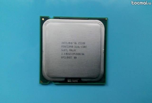 Procesor Dual Core Intel Pentium E5300, 2. 60 GHz, Socket 775