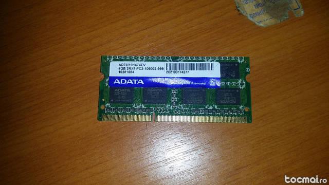 Ram Laptop 4GB DDR3 1x4gb Noua.