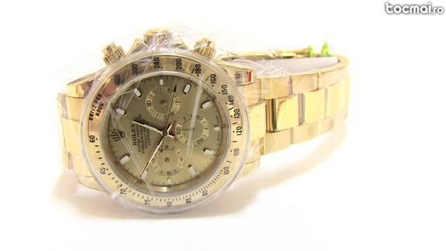 Rolex daytona goldgold dial - ceas replica 1: 1