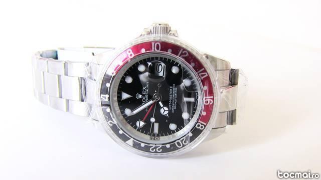 Rolex gmt master ii - blackred dial - ceas replica 1: 1