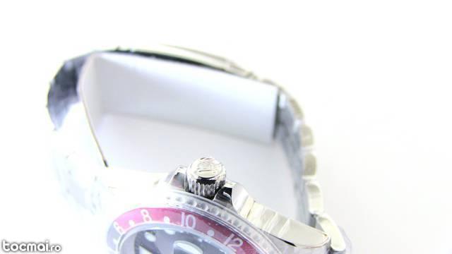 Rolex gmt master ii - blackred dial - ceas replica 1: 1