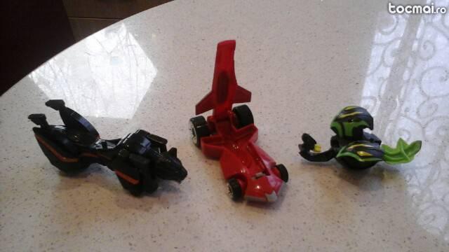 Set 3 jucarii: dragon in shell, tiger transformer, speed car
