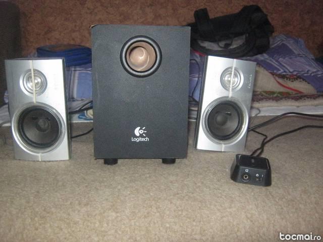 Sistem audio 2. 1 Logitech cu subwoofer 60 w