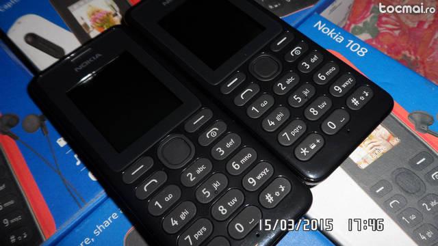 Telefon Nokia 108 nou la cutie