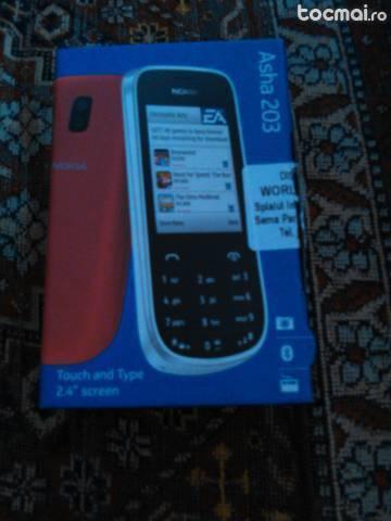 Telefon Nokia Asha 203, nou, garantie