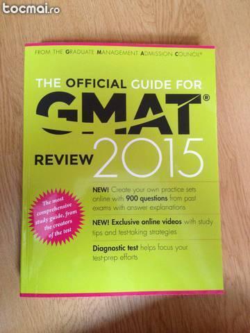 Gmat- the official guide for gmat review 2015+sealed cd