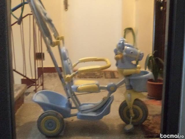 Tricicleta calut pentru copii 1- 3 ani