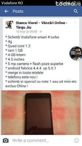 Vodafone smart 4 turbo