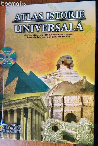 Atlas istorie universala - Contine CD (Editie Cartonata)