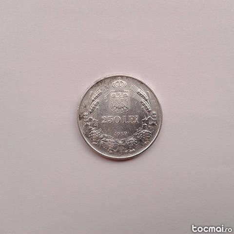 250 l, 1939 romania - de argint/ ro1m