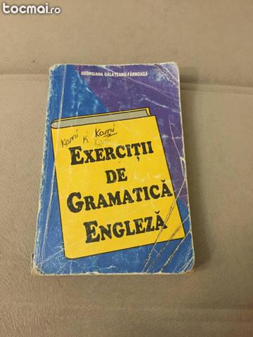 Carte exercitii gramatica engleza