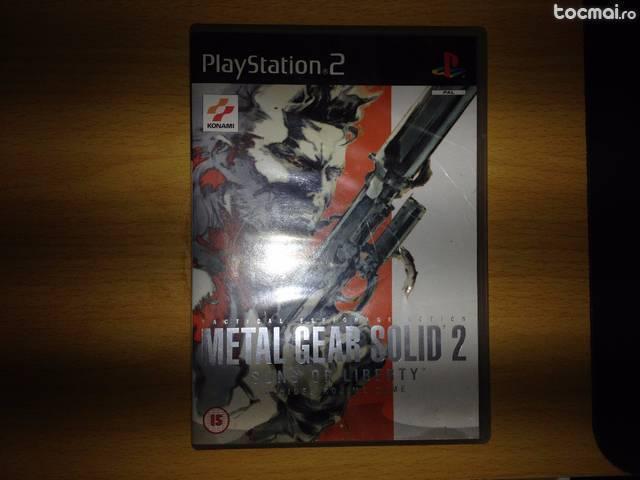 Metal Gear Solid 2 Sons of Liberty PS2 original