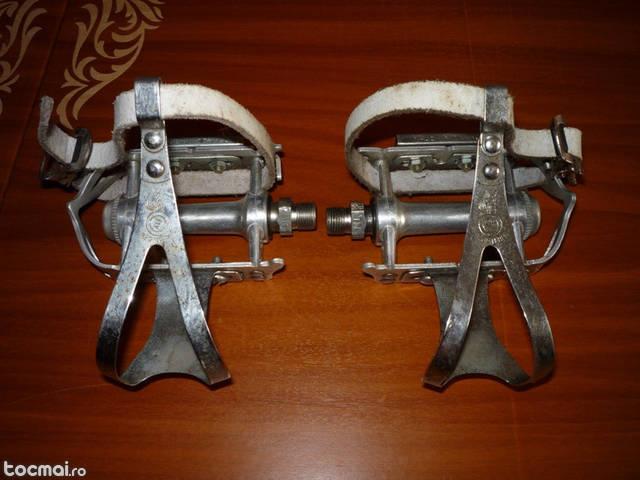 Pedale MKS France vintage pentru cursiera + ratrape