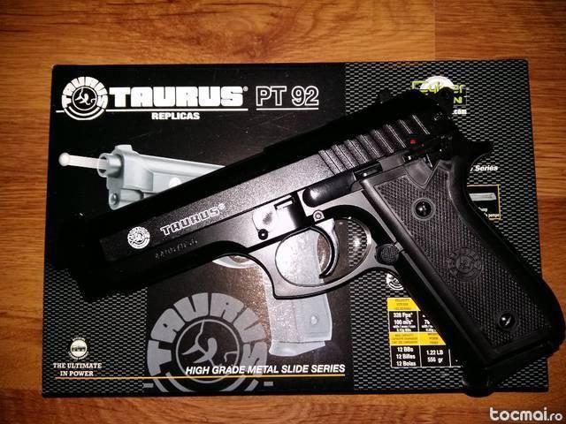 Pistol airsoft Taurus PT92 metal slide(spring)