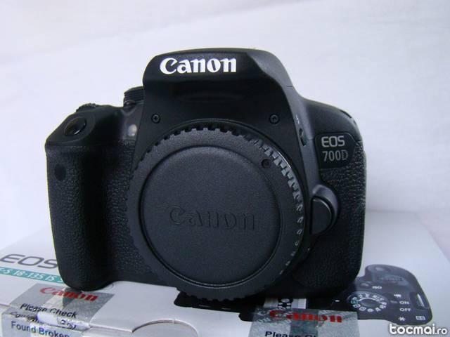 Canon 700d body - impecabil, ca nou, procesor digic5
