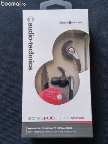 Casti audio- technica sonic fuel ath- ckx5is