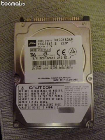 Hard Disk 2'5 20 GB IDE